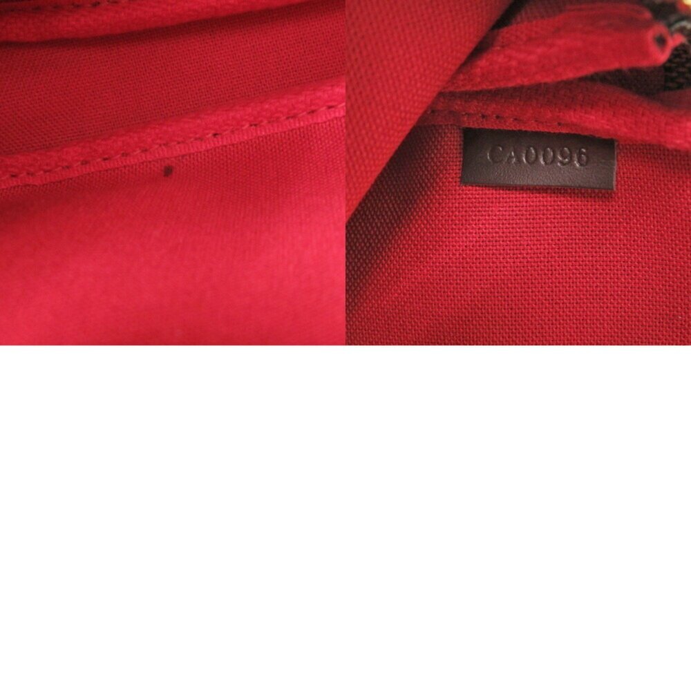 LOUIS VUITTON Brown Damier Pochette Pouch - Picture 9 of 9